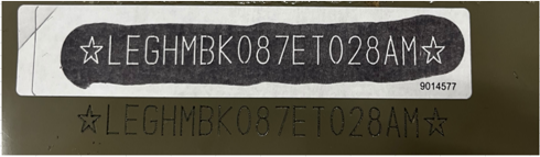 激光打码在汽车白车身VIN码的应用 激光打码在汽车白车身VIN码的应用
