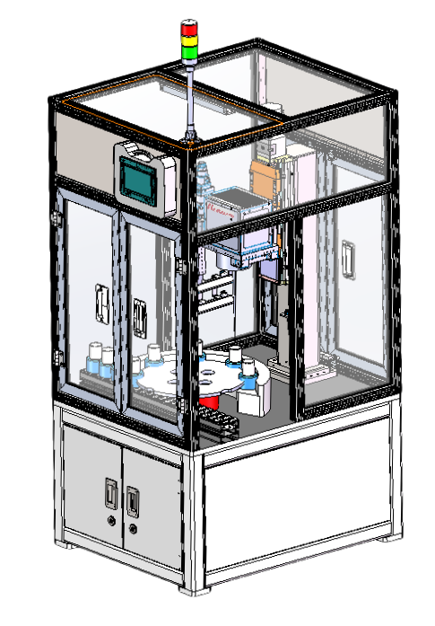 封口焊转塔飞行焊系统